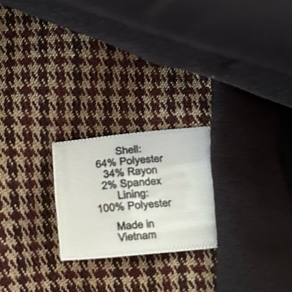 ✨ Lane Bryant Houndstooth Power Suit | Blazer + Tie-Waist Pants ✨ - Picture 9 of 16
